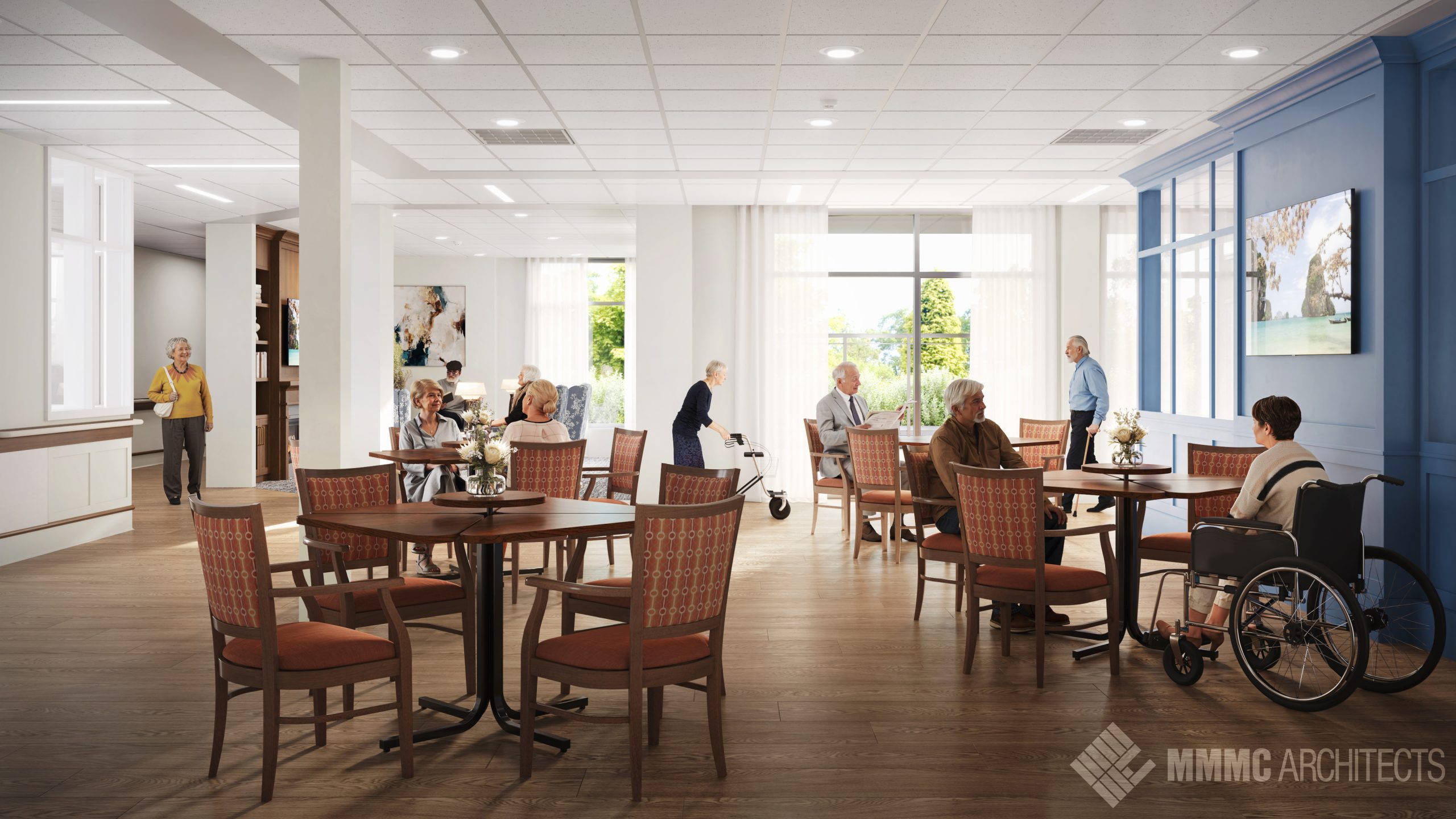 Northeastern perspective of new Hamilton Campus 