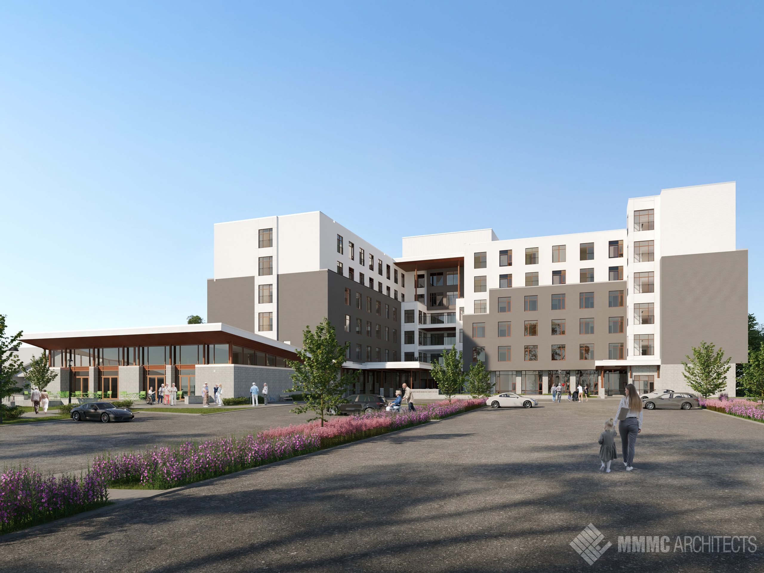 Artist's rendering of new Hamilton Campus